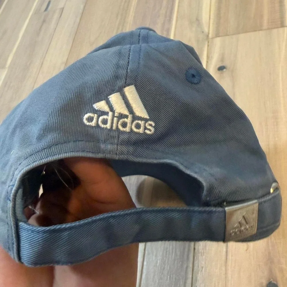 Adidas navy blue baseball cap